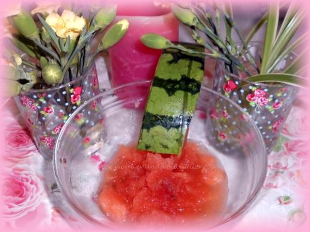 Melonen Granita Rezept